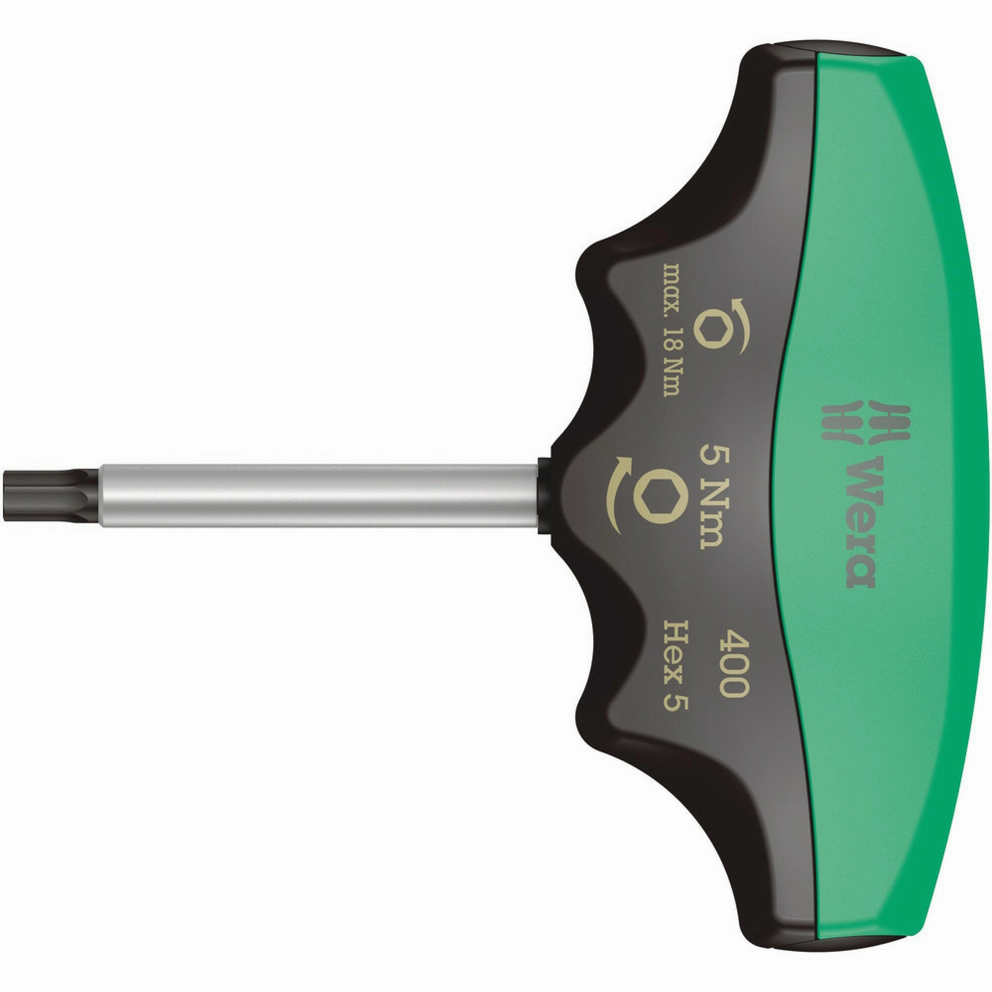 Wera 400 Hex Torque-indicator, 5 x 5.0 Nm