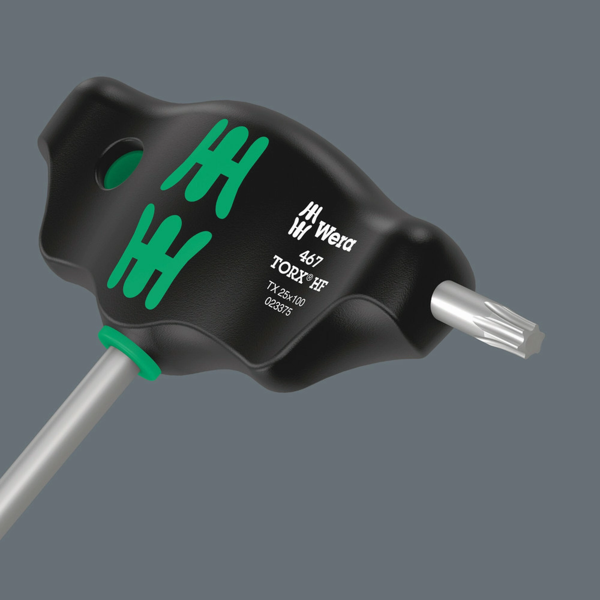 Wera 467 TORX HF T-handle screwdriver with holding function, TX 15 x 100 mm