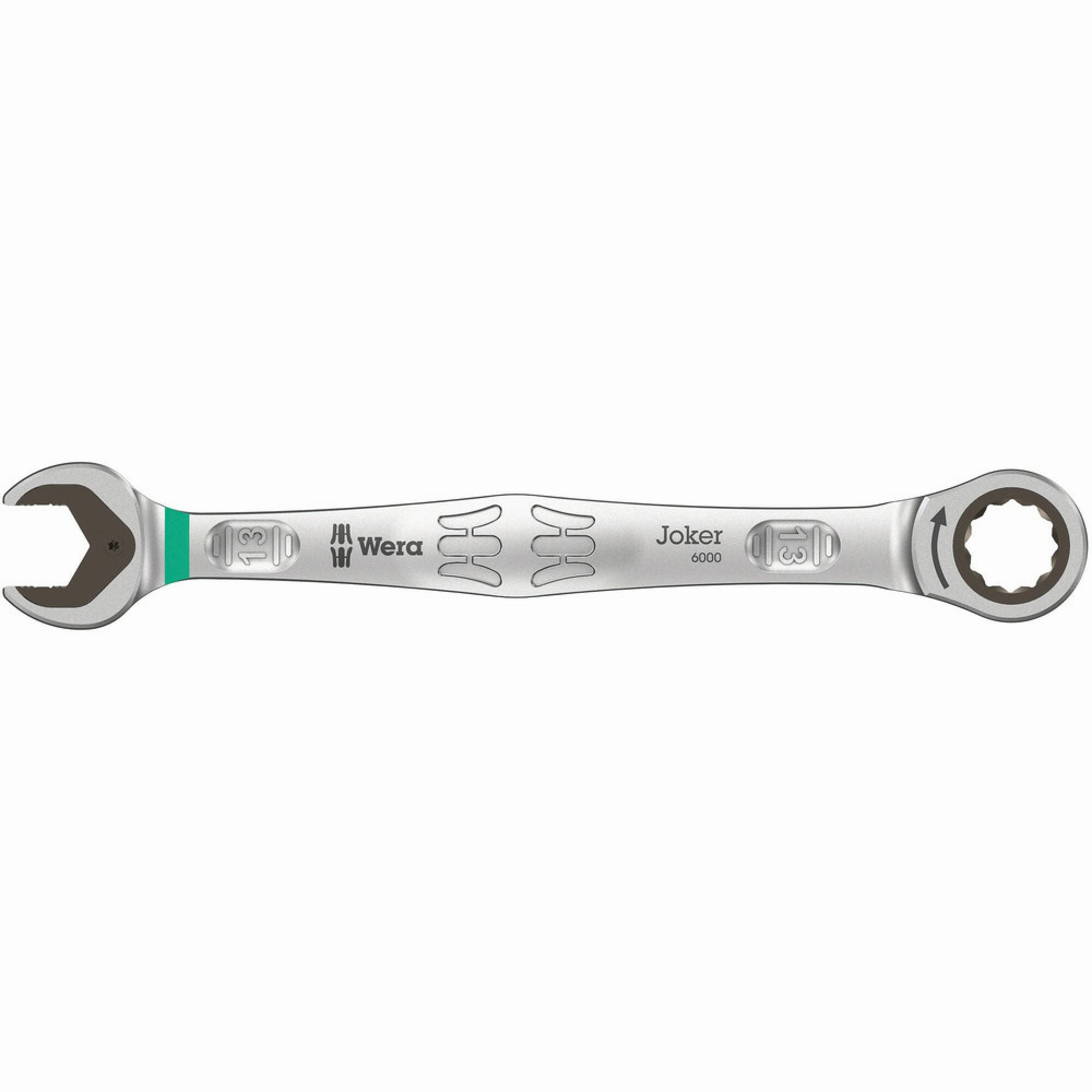 Wera 6000 Joker Ratcheting combination wrenches, 10 x 159 mm