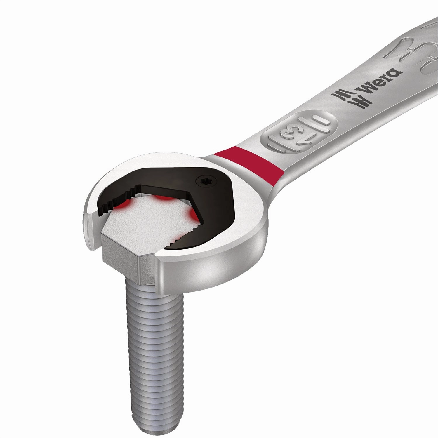 Wera 6000 Joker Ratcheting combination wrenches, Imperial, 3/8" x 159 mm