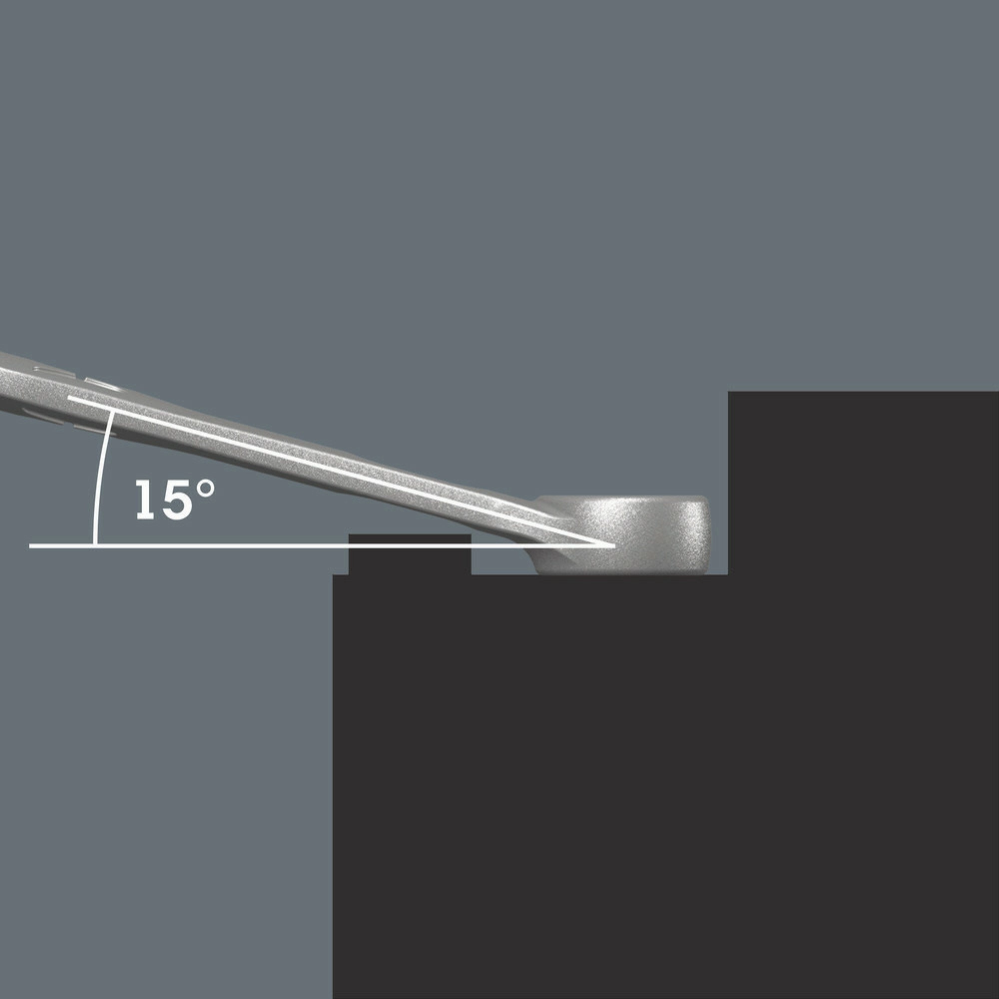 Wera 6003 Joker combination wrench, Imperial, 11/16" x 210 mm