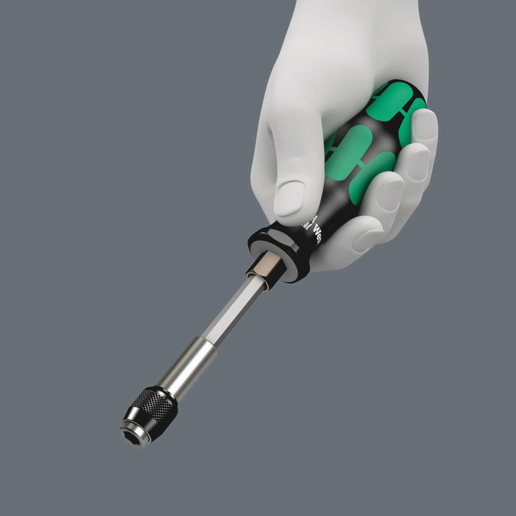 Wera 712 Vario socket adaptor, 1/4" x 175 mm
