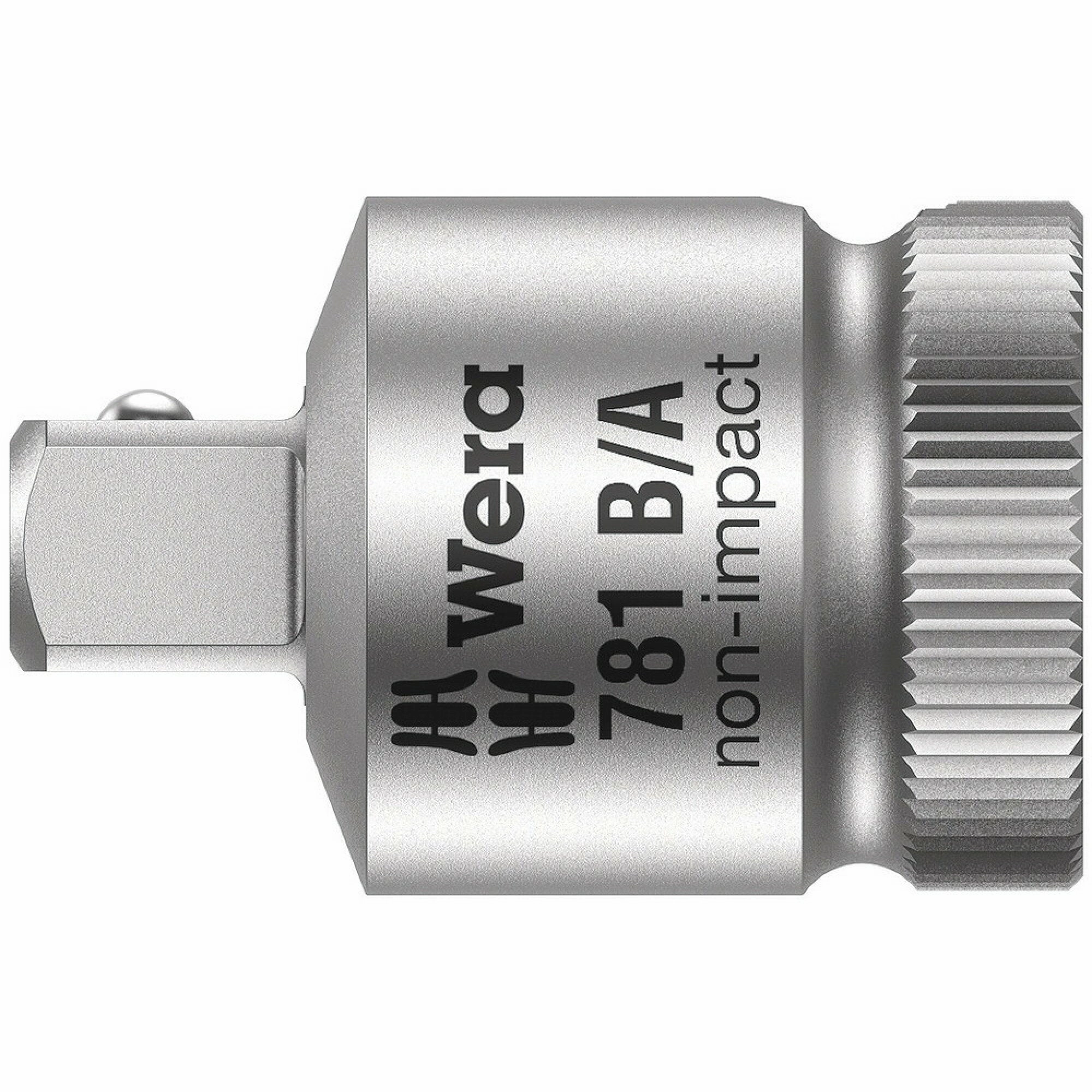 Wera 781 B 3/8" Connection parts, 781 B/A x 1/4 x 27 mm x 3/8"