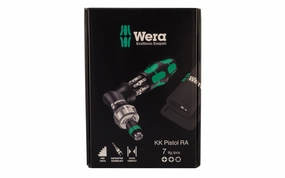 Wera 7 PC Screwdriver Set & Bits - "Kraftform Kompakt Pistol RA"