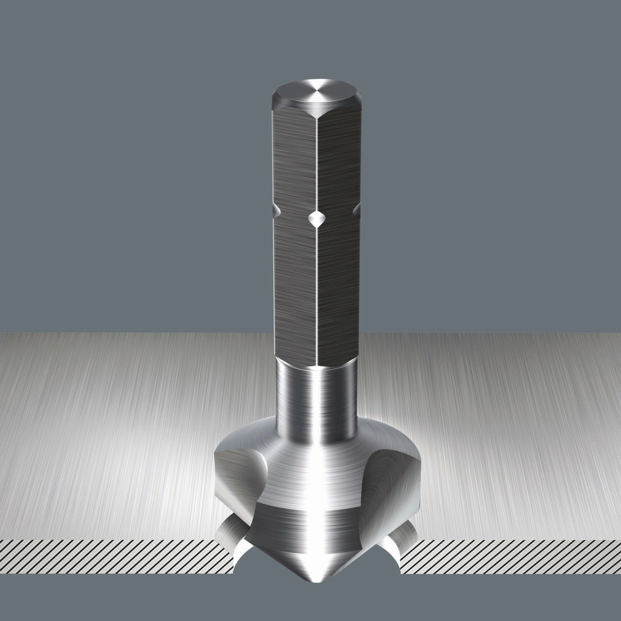 Wera 846 3-flute Countersink Bit, 20.50 x 41 mm