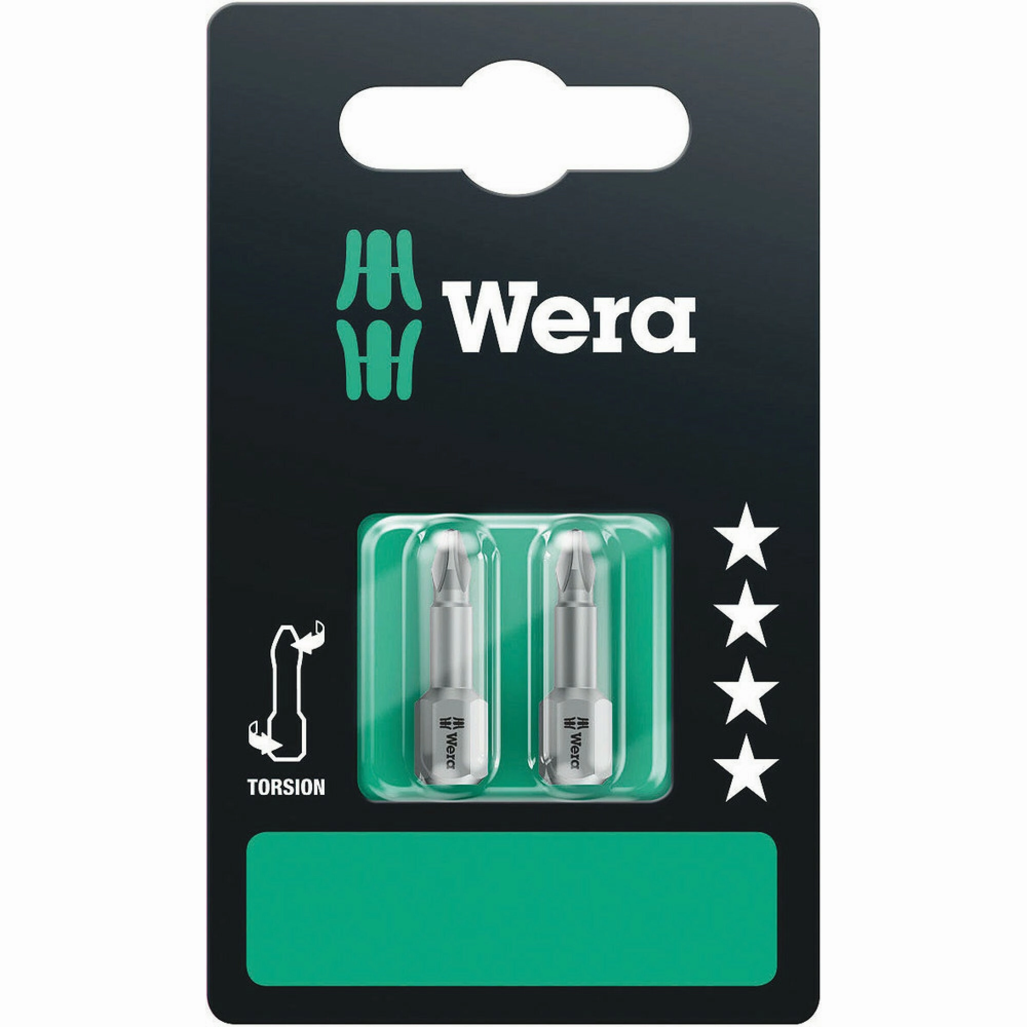 Wera 851/1 TZ SB bits, PH 3 x 25 mm, 2 pieces