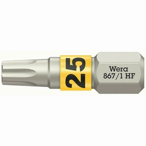 Wera 867/1 TORX HF Bits with holding function, TX 10 x 25 mm