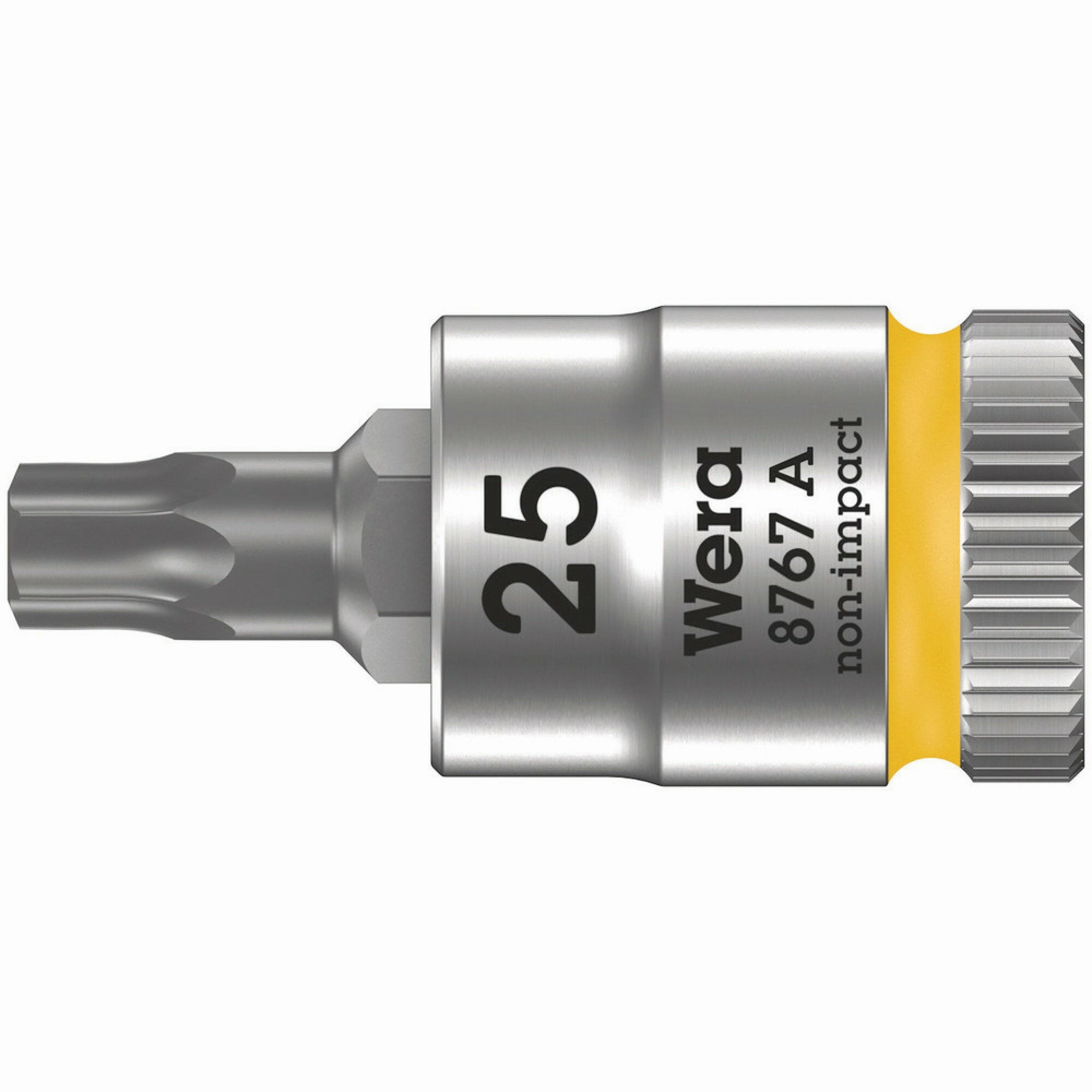Wera 8767 A TORX Zyklop bit socket, 1/4" drive, TX 20 x 28 mm