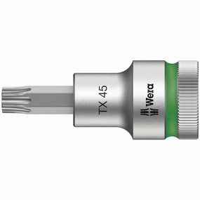 Wera 8767 C HF TORX Zyklop bit socket with 1/2" drive with holding function, TX 30 x 140 mm