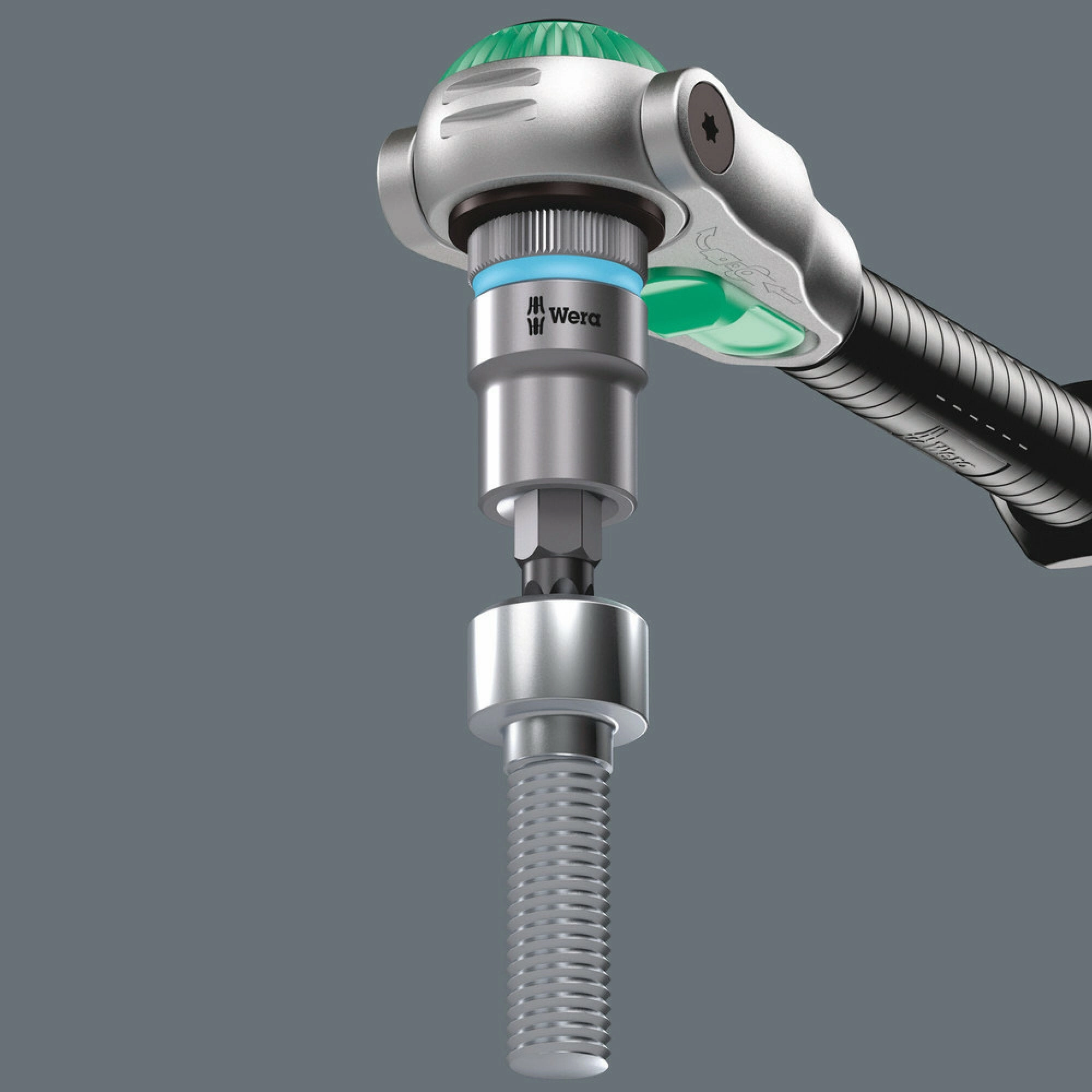 Wera 8767 C HF TORX Zyklop bit socket with 1/2" drive with holding function, TX 55 x 140 mm