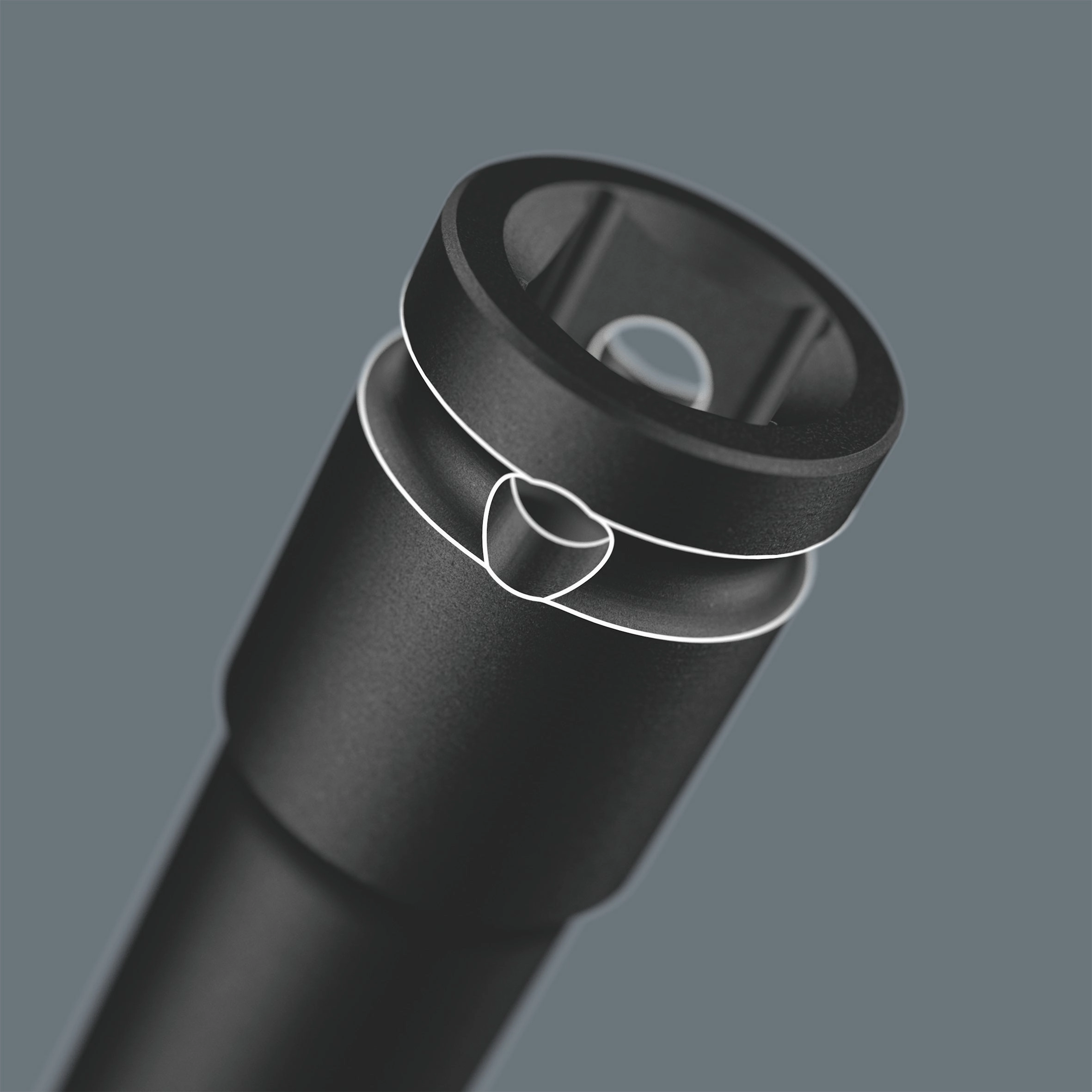 Wera 8790 B Impaktor Deep Socket with 3/8" drive, 3/8"