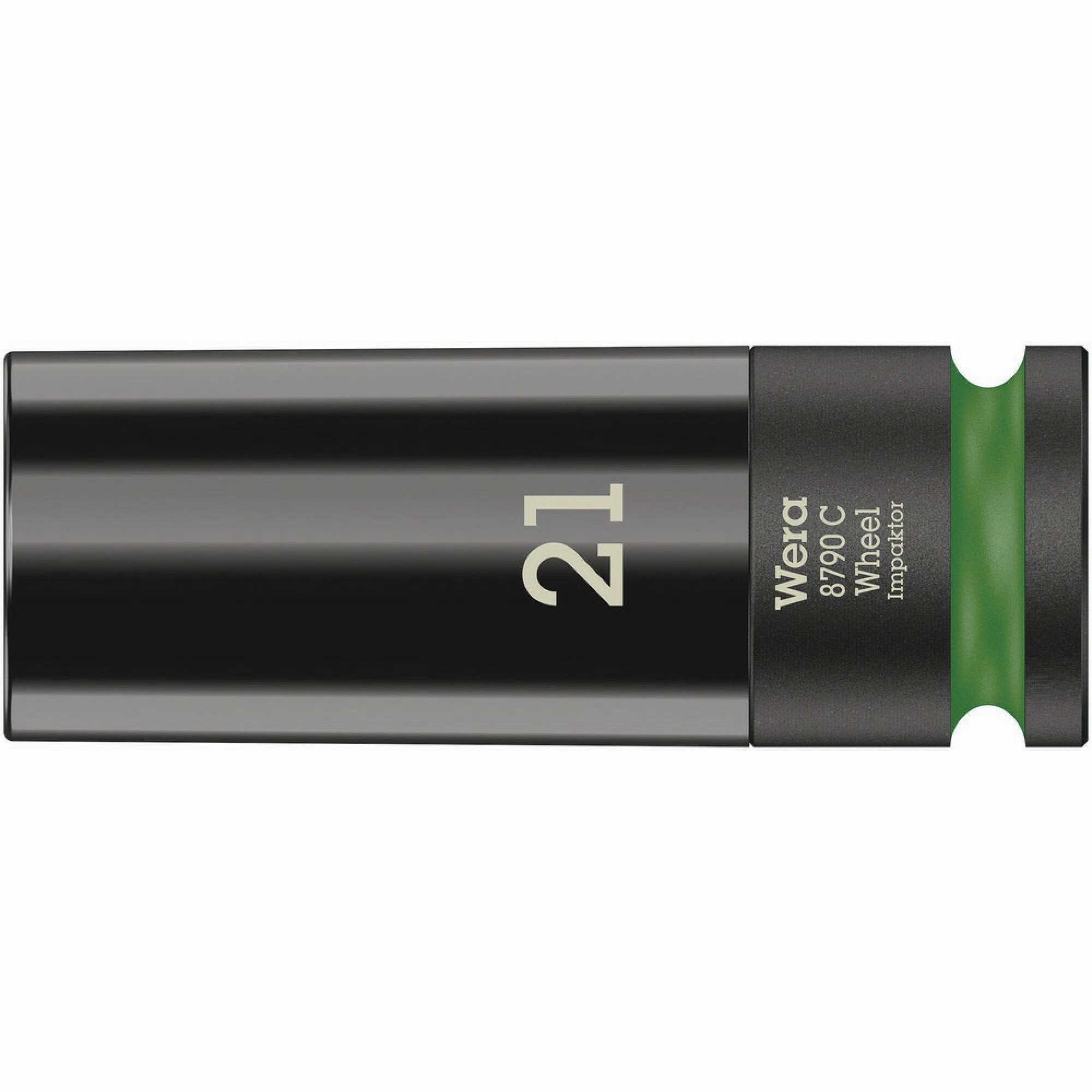 Wera 8790 C Wheel Impaktor Socket with 1/2" drive, 19 x 85 x 30 mm