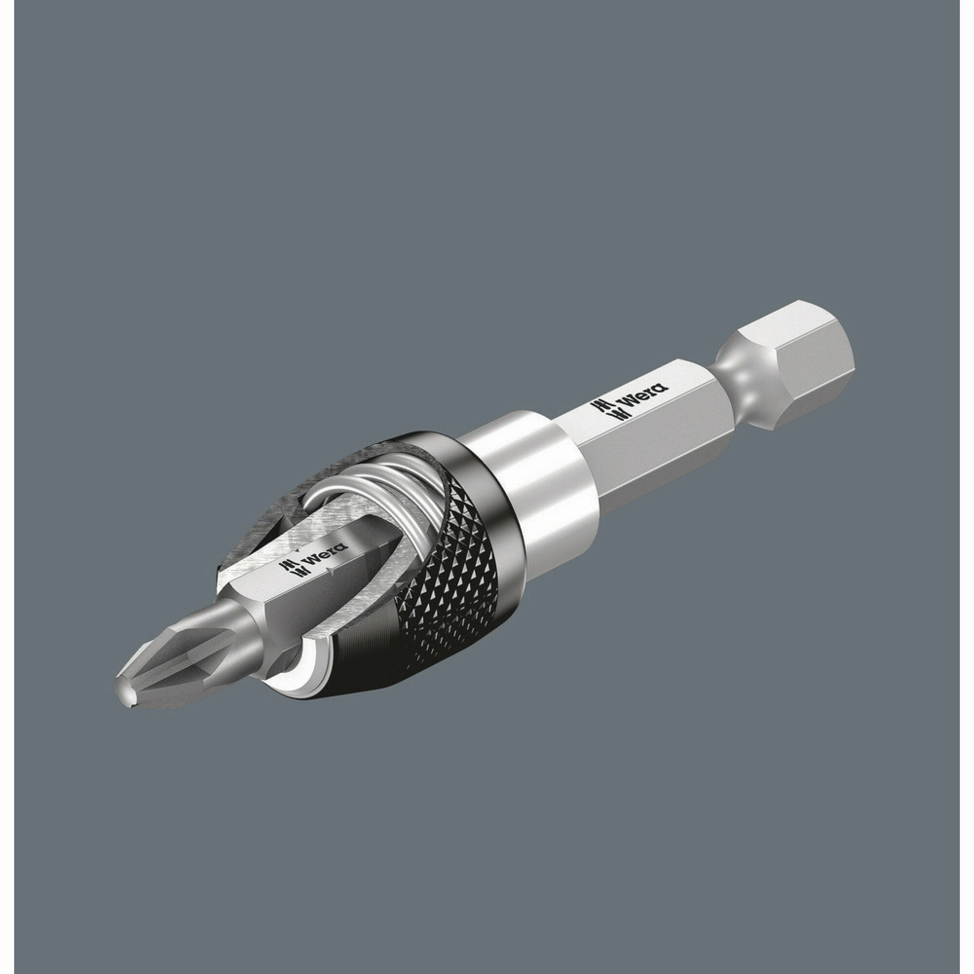 Wera 895/4/1 Universal Bit Holder, 1/4" x 77 mm