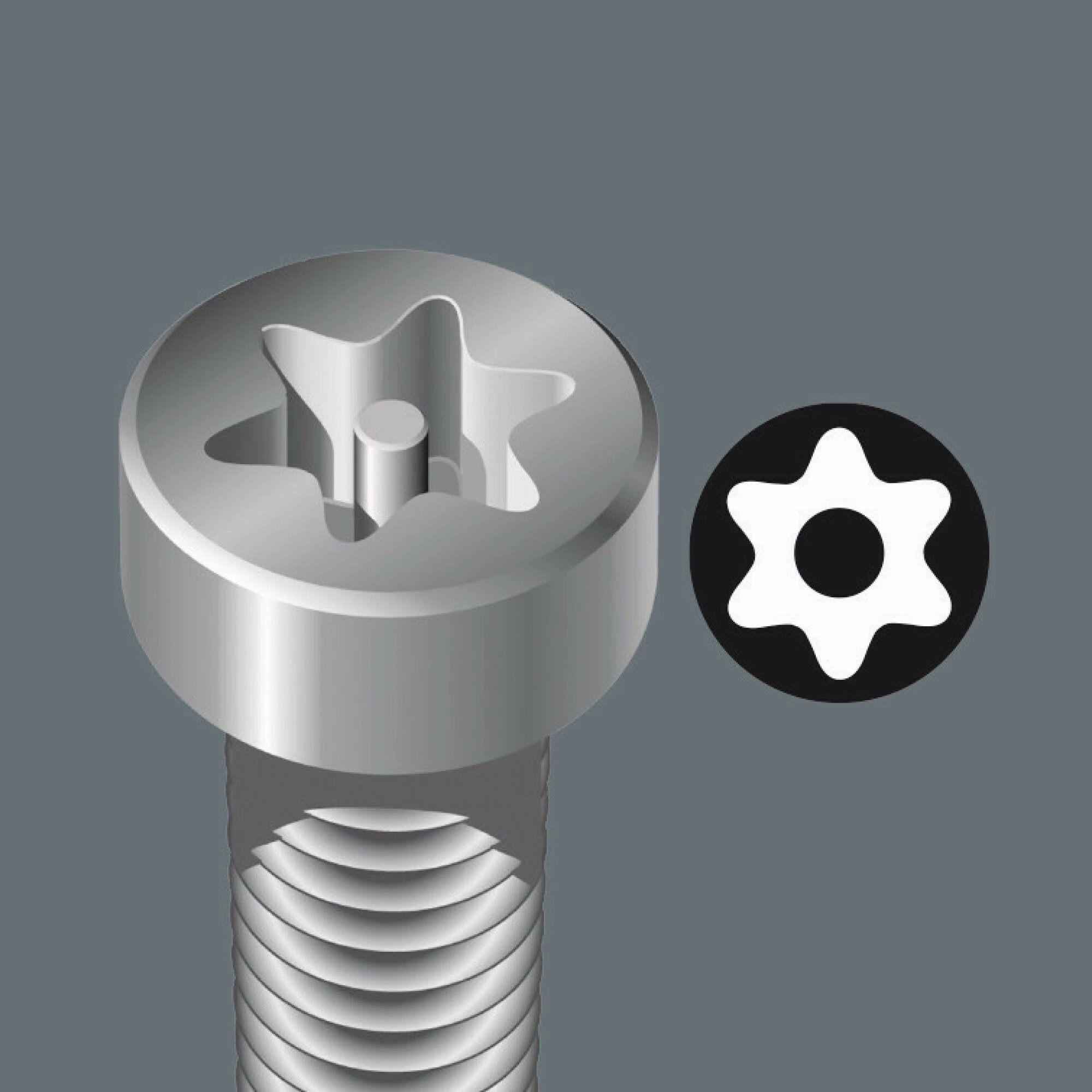 Wera 967 SPKL TORX BO L-key Multicolour, TX 8 x 76 mm