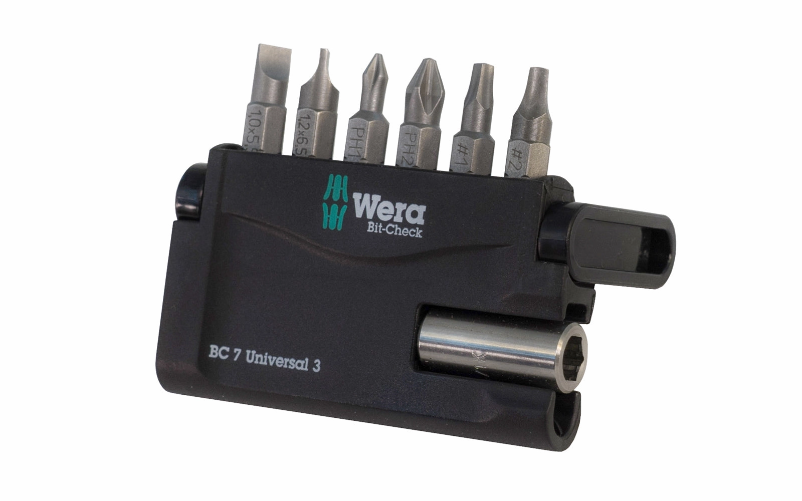 Wera Bit Set with Universal Bit Holder - "Bit-Check 7 Universal 1"