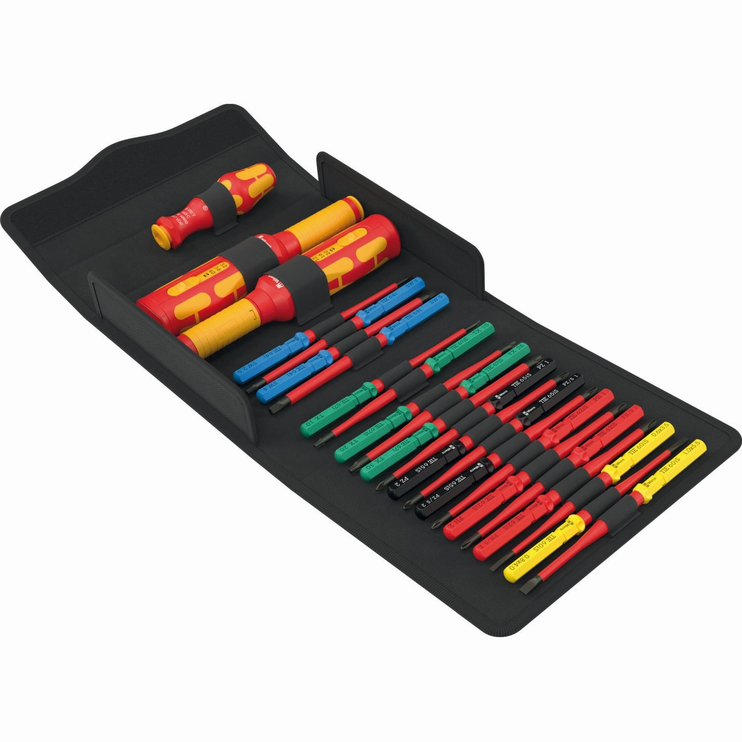 Wera Kraftform Kompakt VDE Safe-Torque Speed Control Cabinet Set 1, 23 Pc.