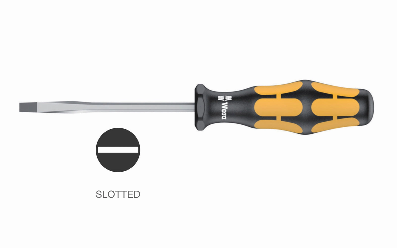 Wera Slotted Screwdriver "Chiseldriver"