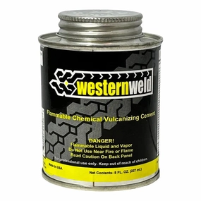Western Weld 8 oz Tire Vulcanizing Cement, Fast Dry - SV8