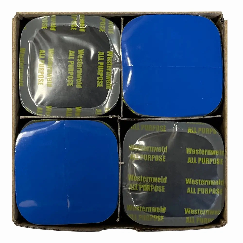 Western Weld VersaWeld 2.25" Square All Purpose Patch, 80 pcs - VSA 55-80