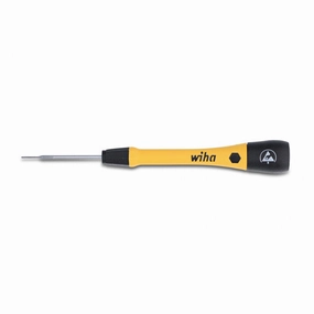 Wiha 27272 ESD Safe PicoFinish Precision Screwdriver - Slotted 1.2mm x 40mm