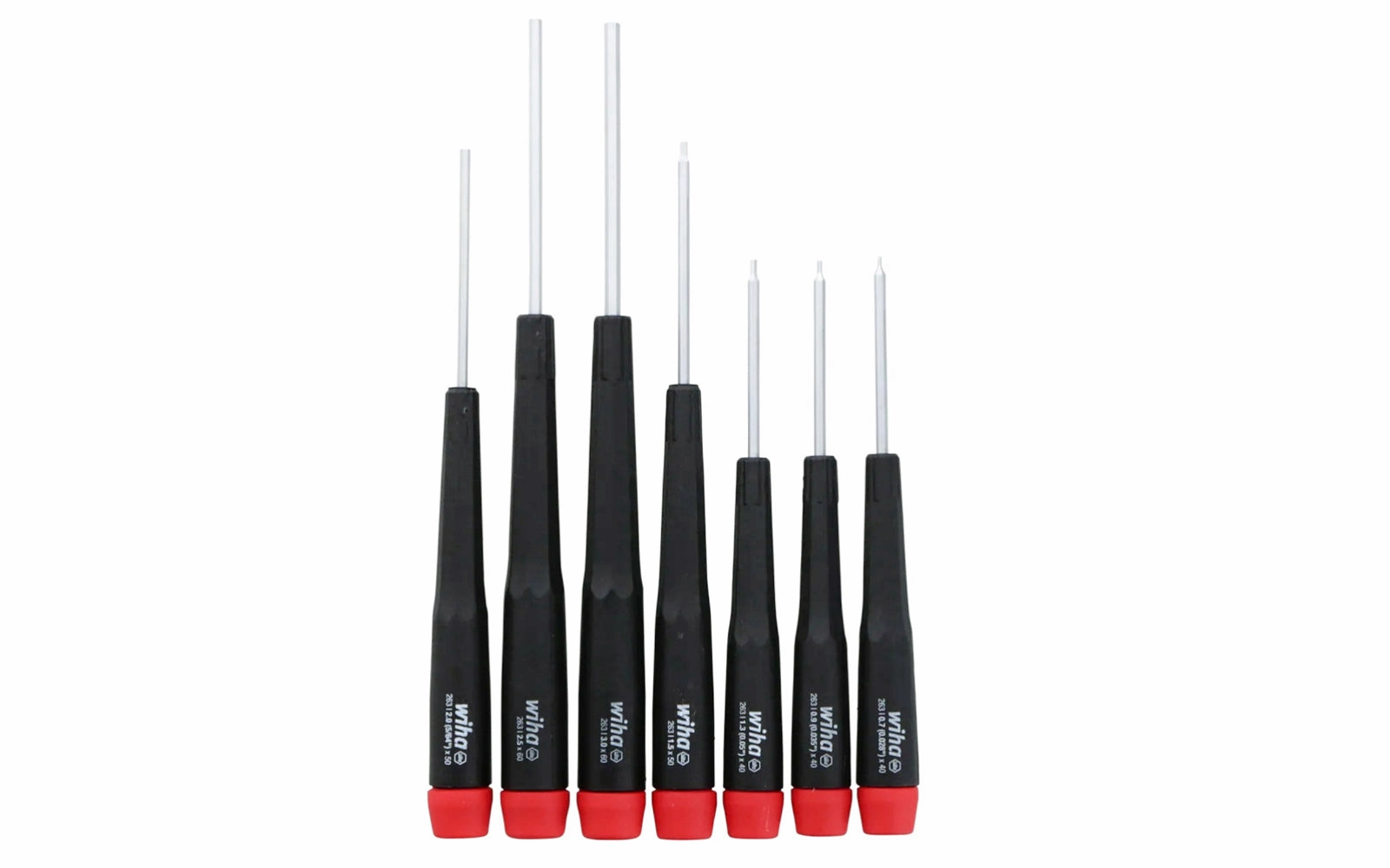 Wiha 7-Piece Metric Hex Driver Set