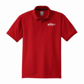 Wiha Men's Polo Shirt, Red