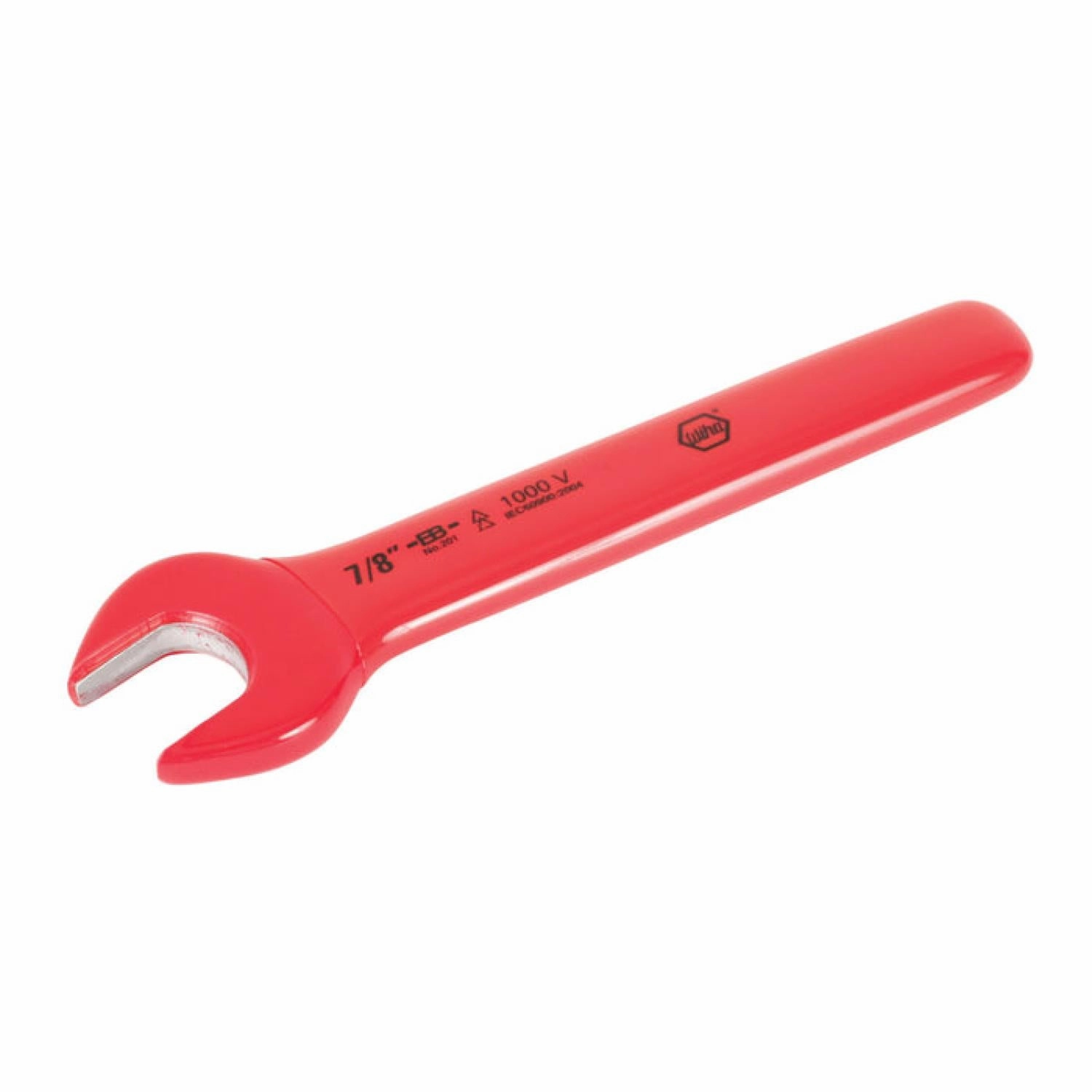 Wiha Tools 20145 Insulated Open End Wrench, 7/8" x 7.6", 15 Angle
