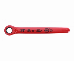 Wiha Tools 21325 Insulated Ratchet Wrench 3/8 Inch