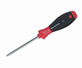 Wiha Tools 31320 SoftFinish PoziDriv Screwdriver, #3 x 150 mm