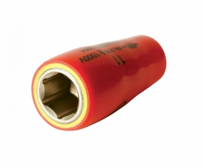 Wiha Tools 31335 Insulated Socket, 1/4" Drive, 14 mm