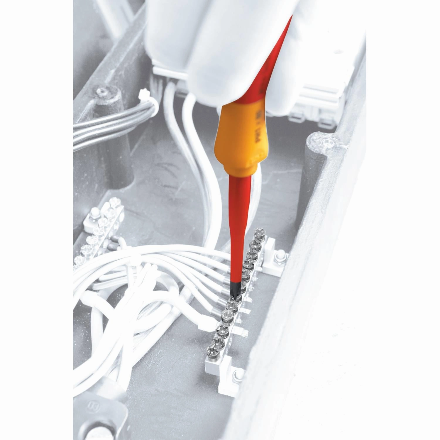 Wiha Tools 32188 Insulated Small Sizes Slotted / Phillips Screwdrivers Set, 7 Pc.