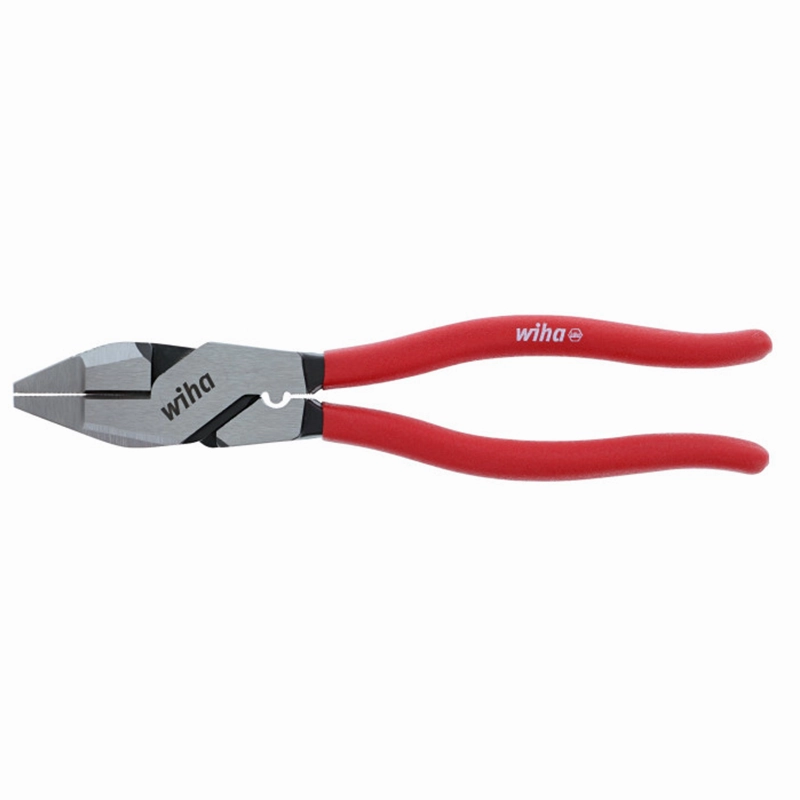 Wiha Tools 32624 Classic Grip Lineman's Pliers with Crimpers, 9.5"
