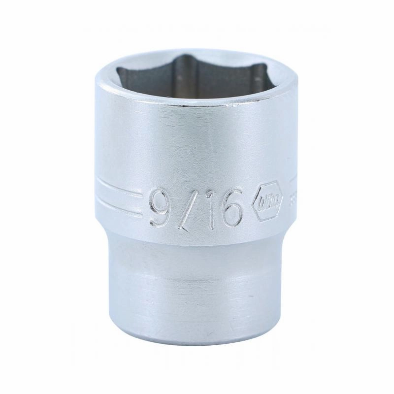 Wiha Tools 33315 1/4 Inch Drive Socket, 6 Point, 9/16 Inch