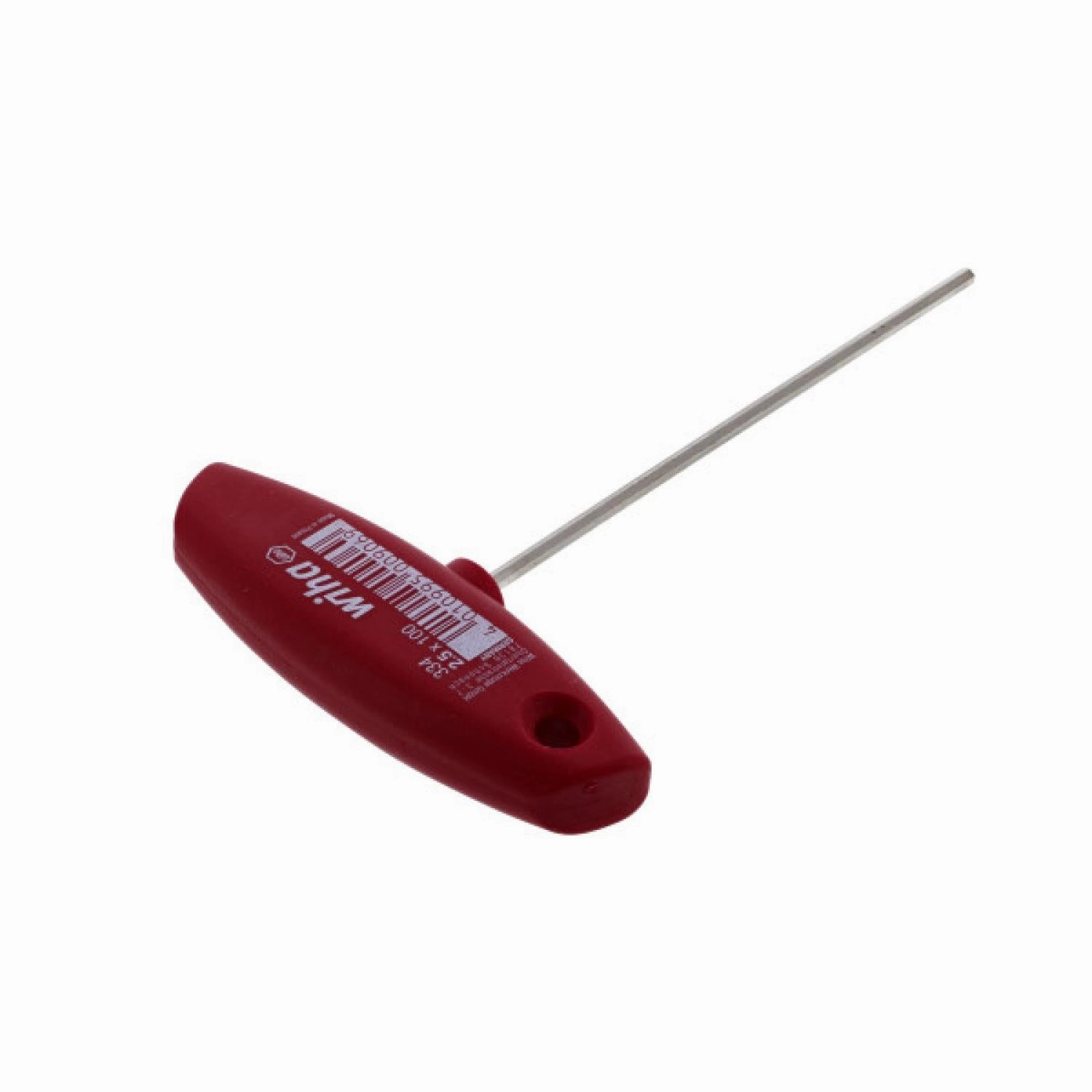 Wiha Tools 33402 2.5 x 100mm Hex T-Handle