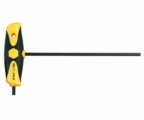 Wiha Tools 33428 5/32" x 5.9" Soft Grip Dual Drive Ball End Hex T-handle