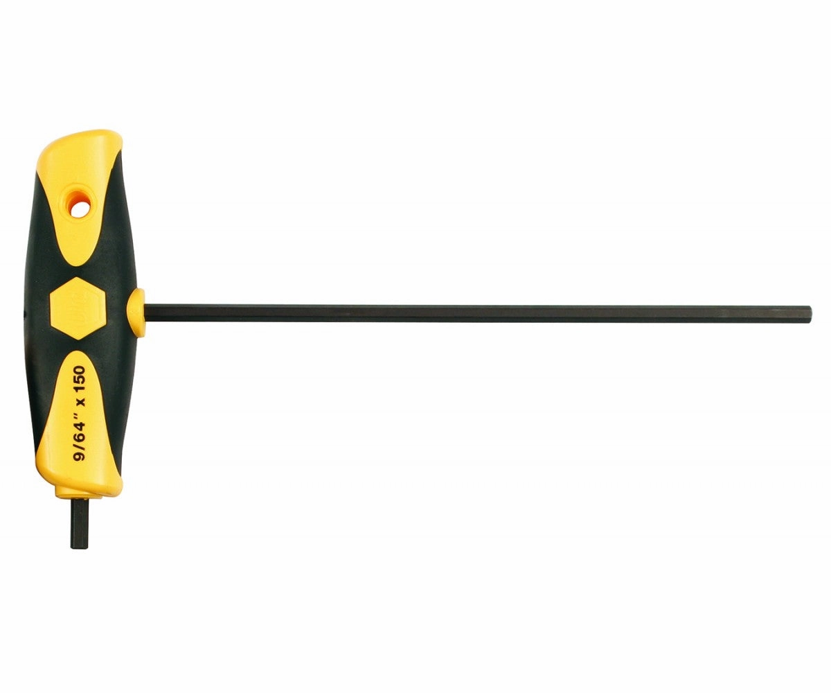 Wiha Tools 33428 5/32" x 5.9" Soft Grip Dual Drive Ball End Hex T-handle