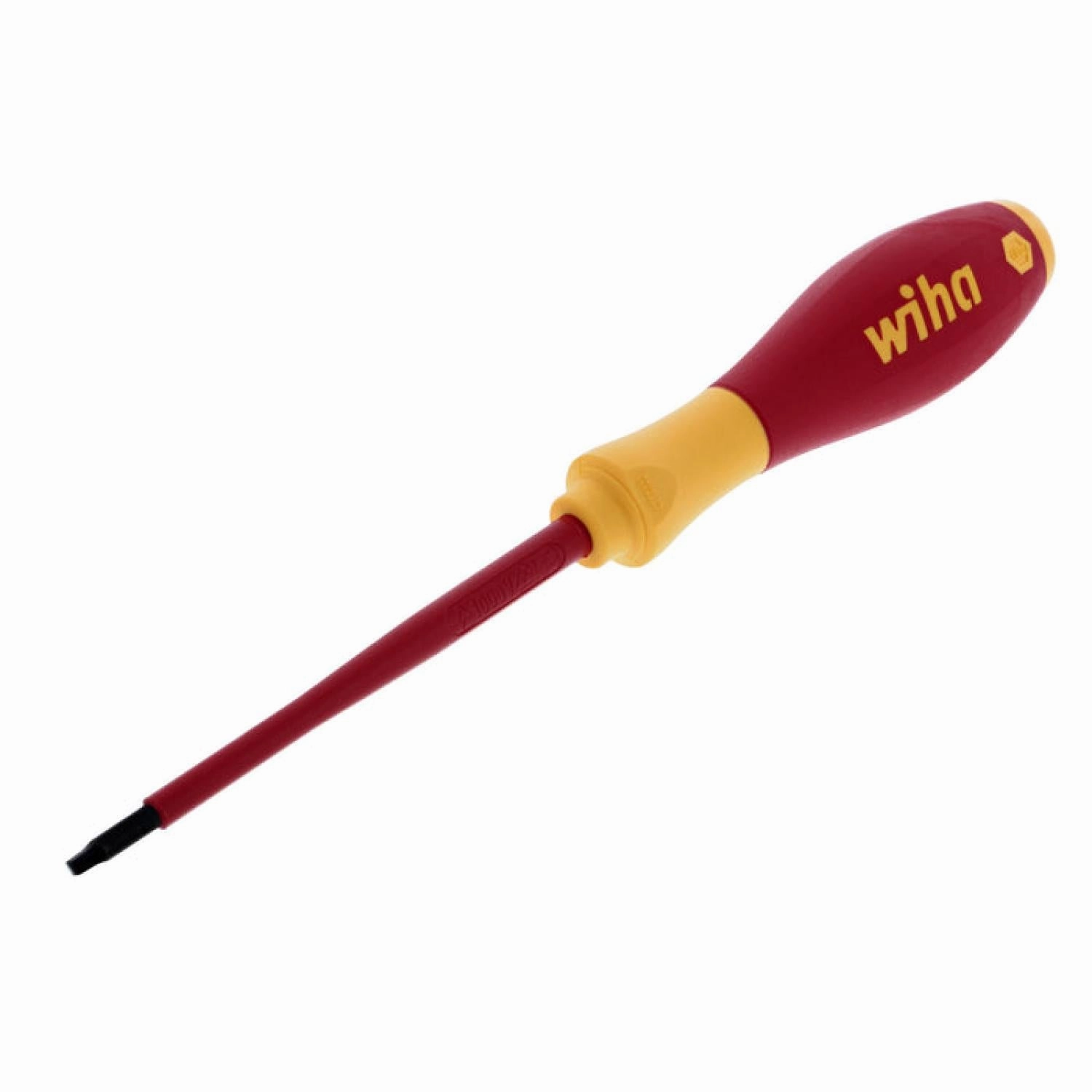 Wiha Tools 35890 6 Piece Insulated Slotted, Phillips and Square Screwdriver Set