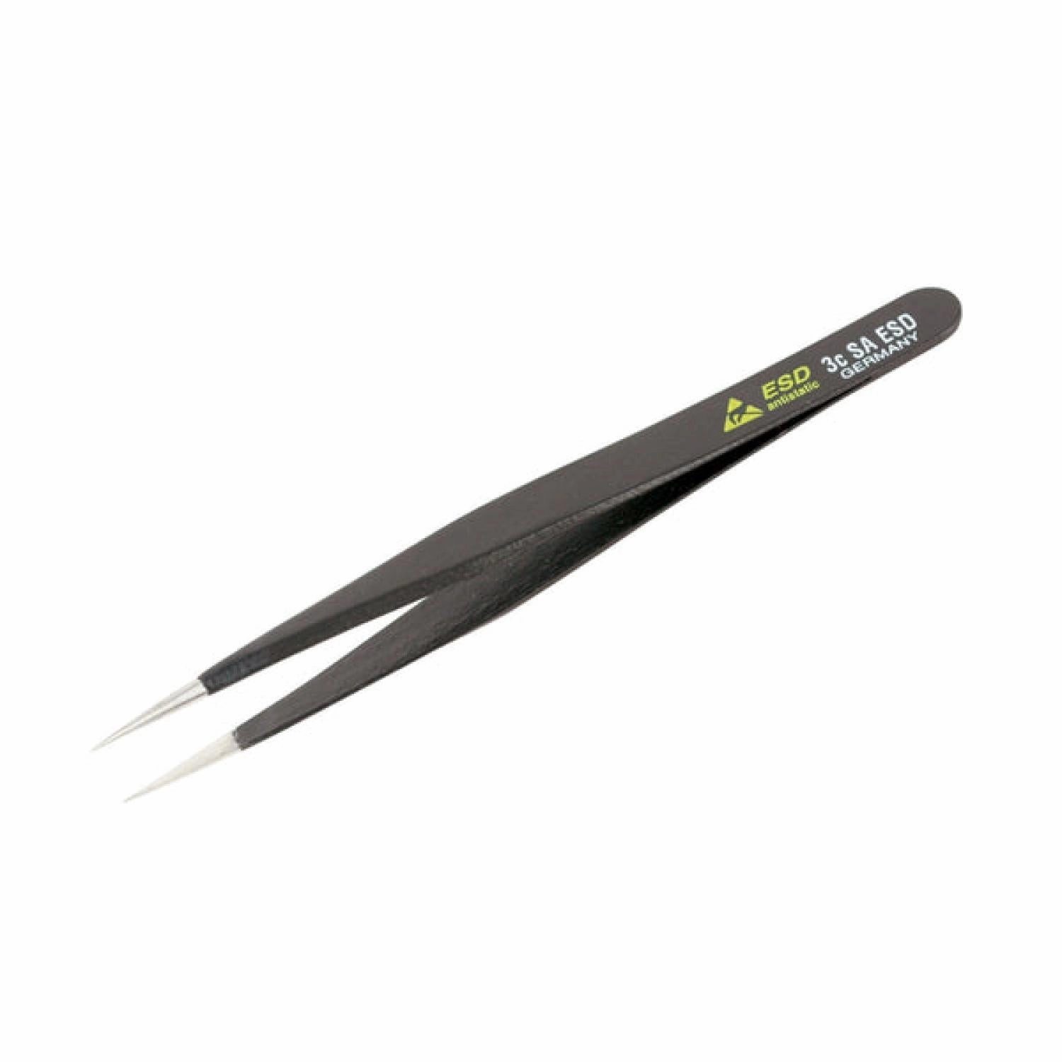 Wiha Tools 44507 Tweezers 110mm Fine Round Points Shorter 3C SA Tweezers