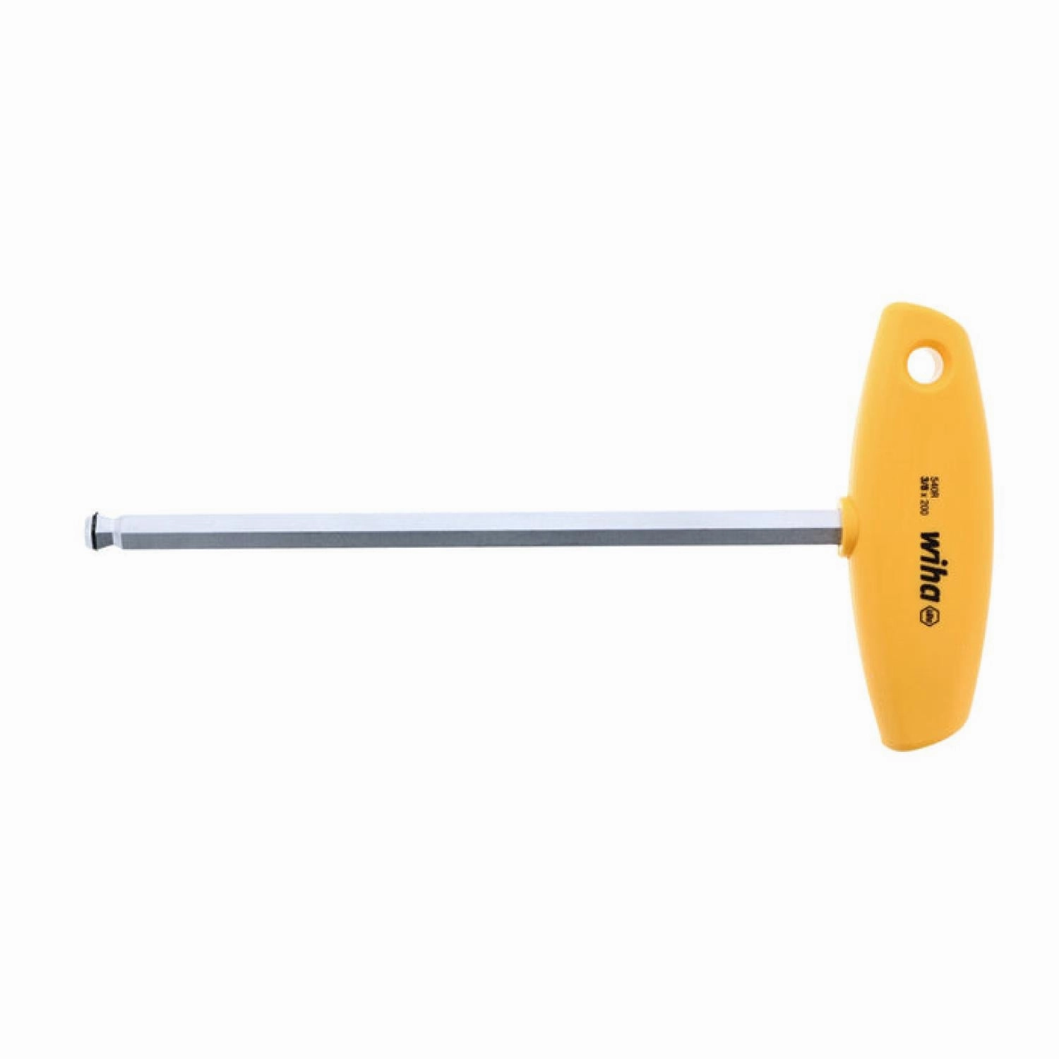 Wiha Tools 54024 3/8" MagicRing Ball End Hex SAE T-handle