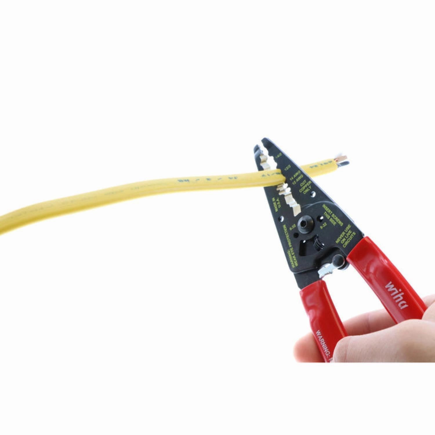 Wiha Tools 57820 Wire Strippers Dual NM-B Cable - 7.75"