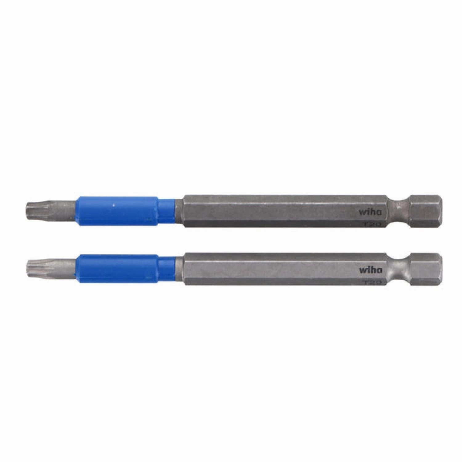 Wiha Tools 70319 TerminatorBlue Impact Bit TORX T20 - 3.5 Inch - 2 Pack