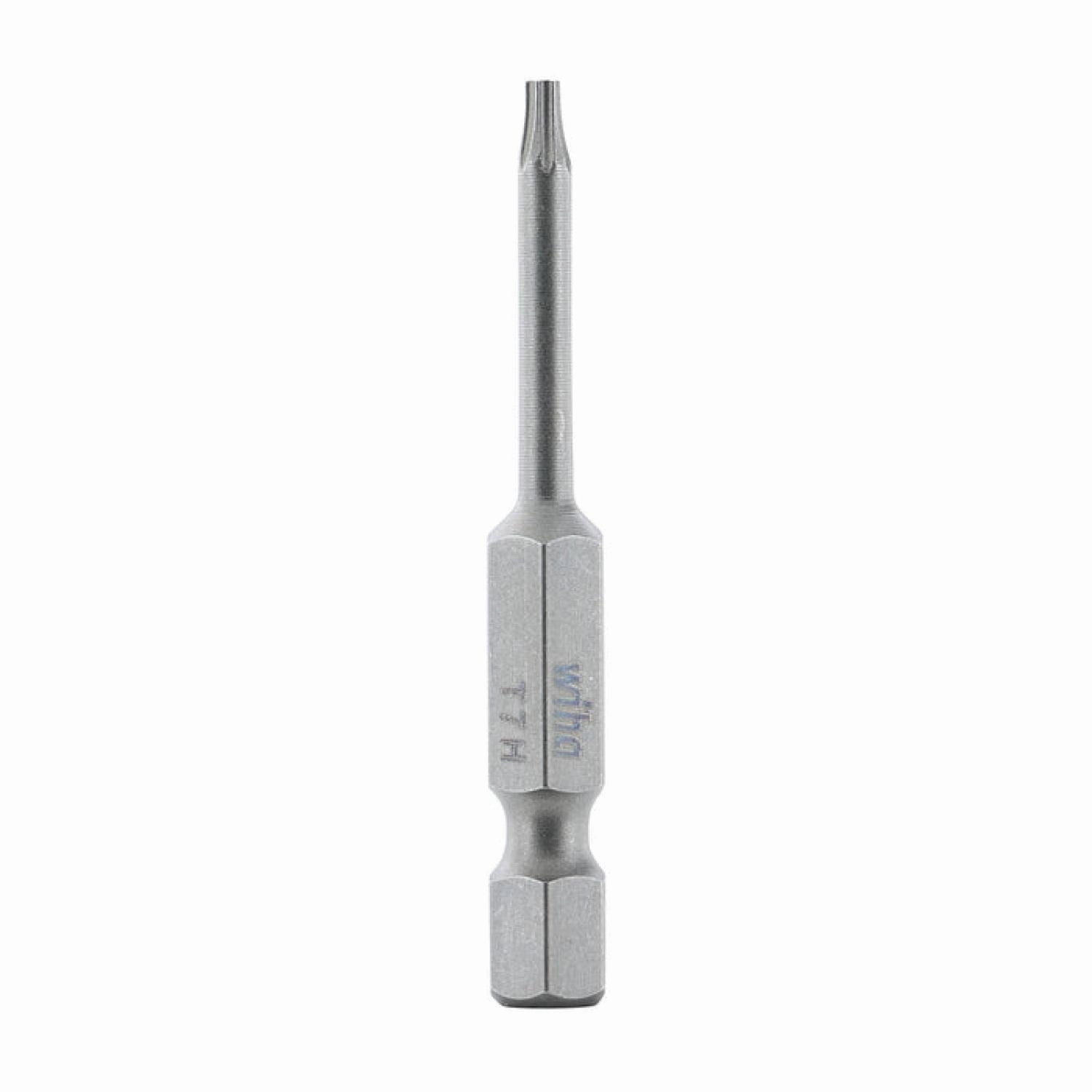 Wiha Tools 70507 T7s x 50mm Security TORX Power Bit, 10 Pack