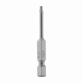 Wiha Tools 70507 T7s x 50mm Security TORX Power Bit, 10 Pack