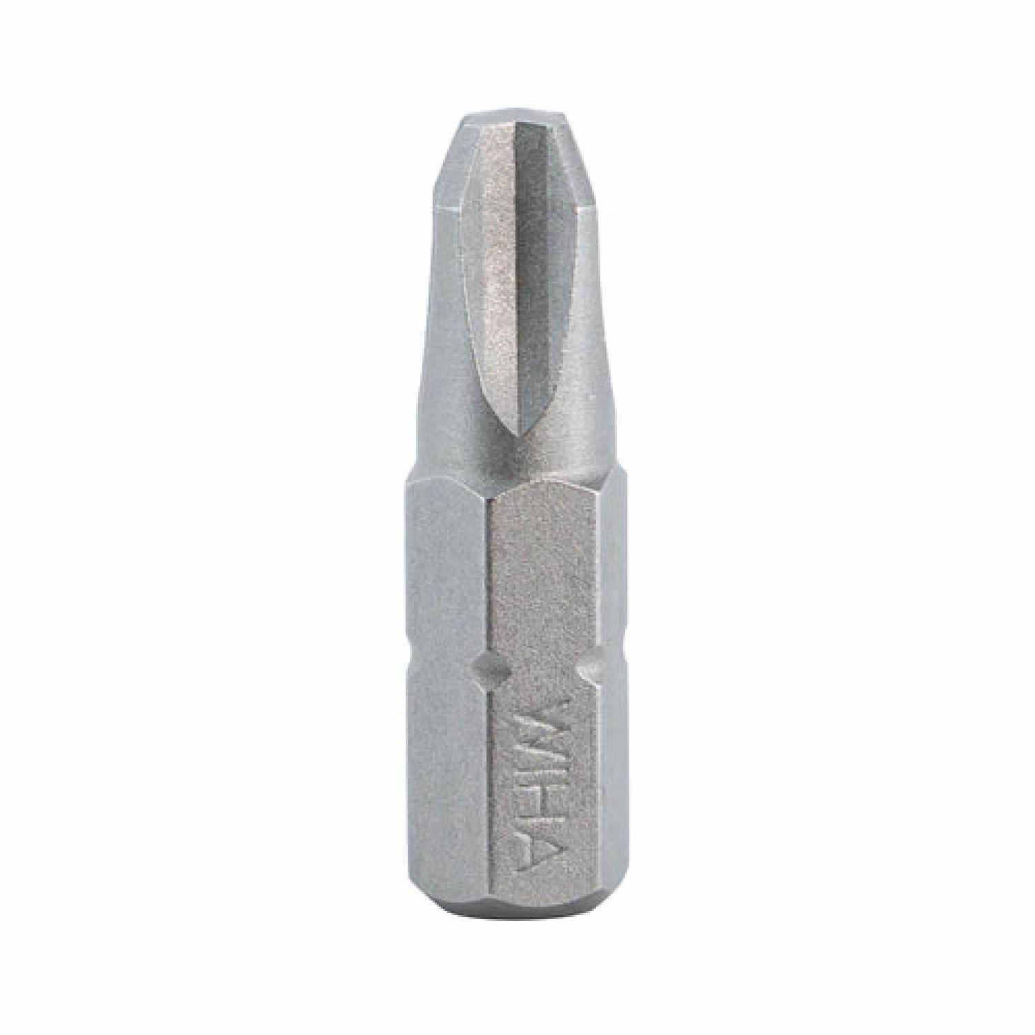 Wiha Tools 71103 #3 x 25mm Phillips Insert Bit, 10 Pack