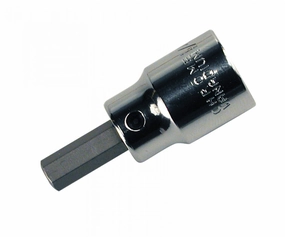Wiha Tools 71379 Hex Inch Bit Socket, 3/8" Square Drive, 5/32"