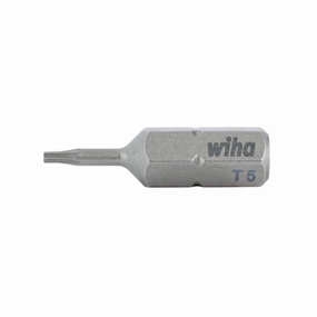 Wiha Tools 71505 T5 x 25mm TORX Insert Bit, 2 Pack