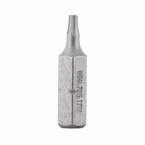 Wiha Tools 71537 T7 x 38mm TORX Align Insert Bit, 10 Pack