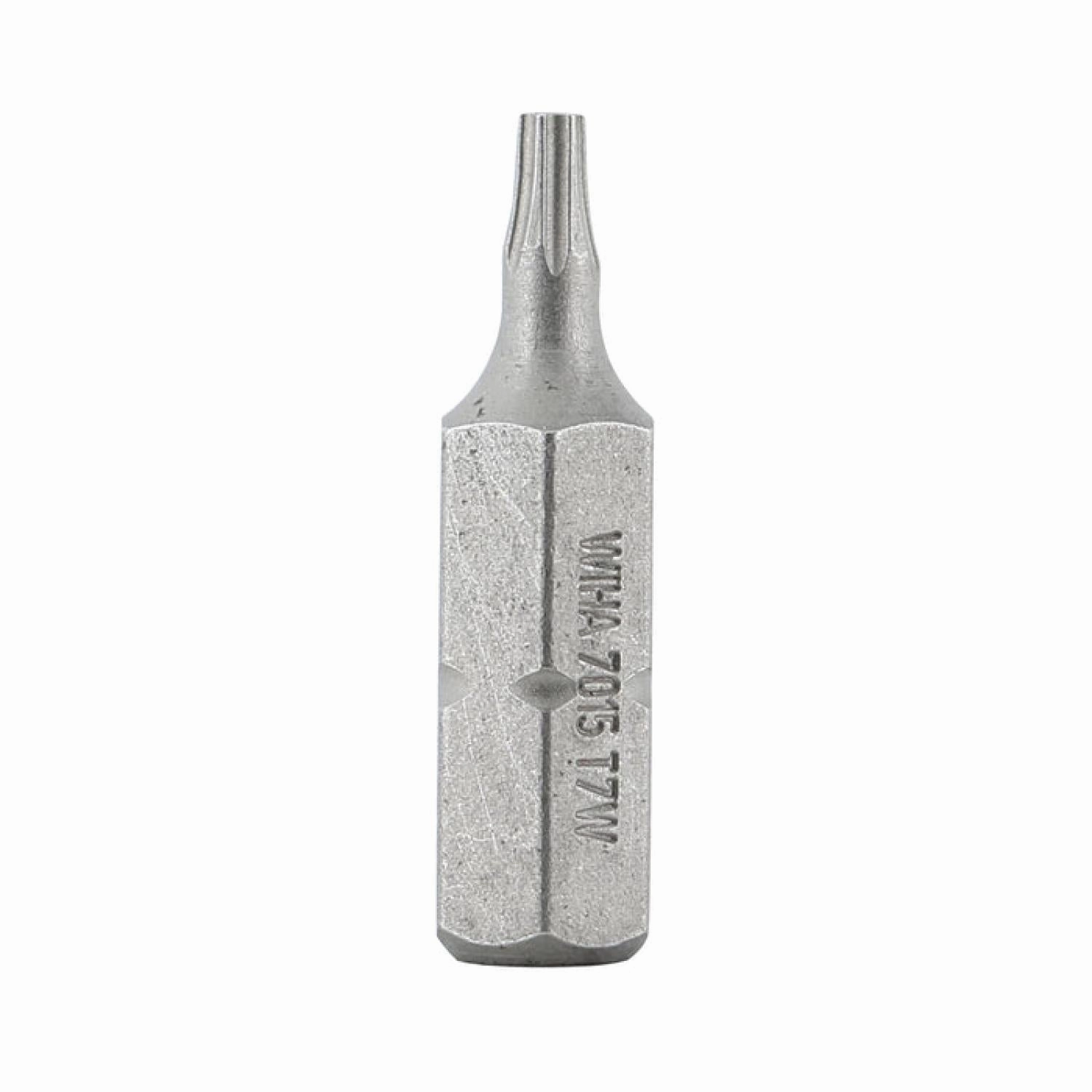 Wiha Tools 71537 T7 x 38mm TORX Align Insert Bit, 10 Pack