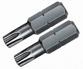 Wiha Tools 71632 IP4 x 25mm TORX Plus Insert Bit, 2 Pack
