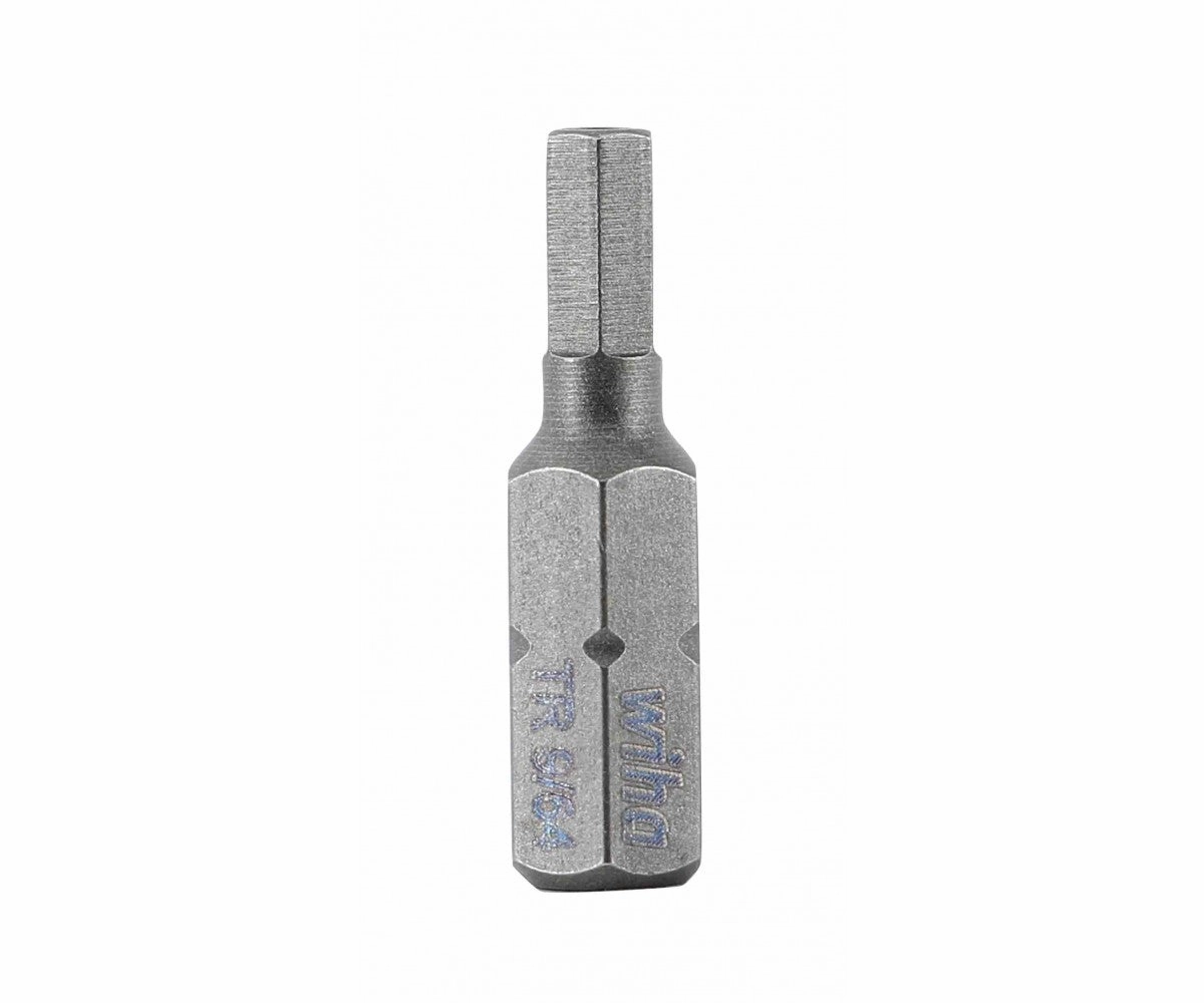 Wiha Tools 71938 Security Hex Insert Bit, 9/64" x 25 mm, 10 Pk.